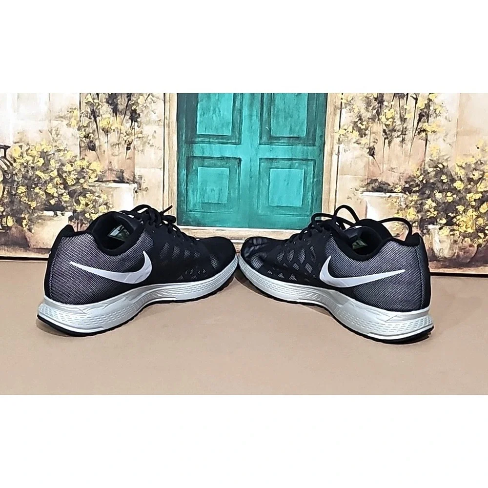 Nike Men's Air Zoom Pegasus 31 Flash Black/Reflect Silver Sz 11 683676-001
